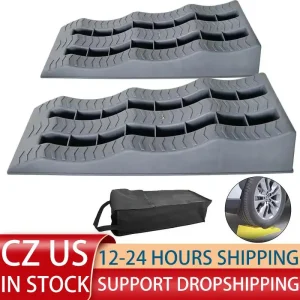 Car Camper Leveling Ramps Trailer Wheel Chocks