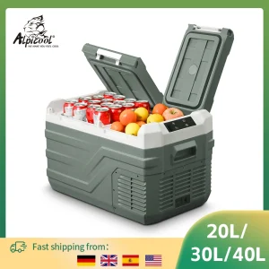Refrigerator Mini Fridge Freezer 12V Portable for Camping