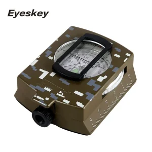 Waterproof Survival Military Compass Hiking Camping