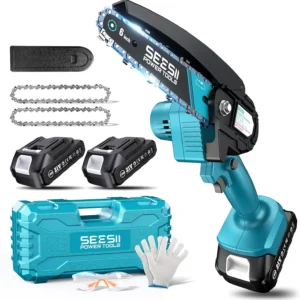6-inch Cordless Mini Chainsaw Electric Power