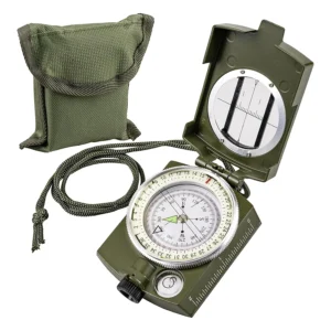 Tactical Survival Compass - Waterproof & Shockproof with Sighting Function